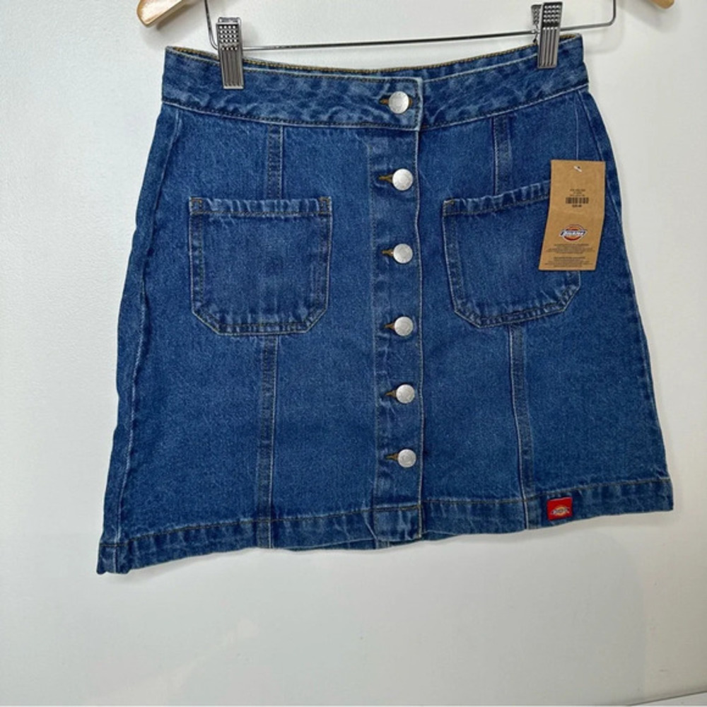 NWT Dickies Mini denim skirt